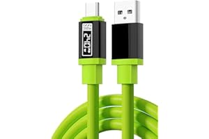 USB C to USB C Cable 6FT 240W Charger Cables Silicone Type C Chargr Cord Fast Charging for Phone (240W USB-TypeC,2m)