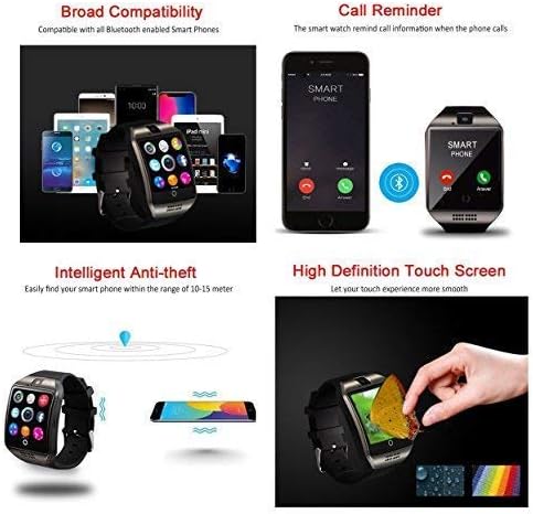 INDI Q18 Bluetooth Smart Watch con cámara soporta tarjeta SIM TF ...