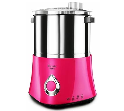 Preethi WG 908 Stainless Steel Iconic 2 L Wet Grinder (Pink)