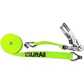 Cargo Strap, Ratchet, 40 ft x 2 in, 3330 lb
