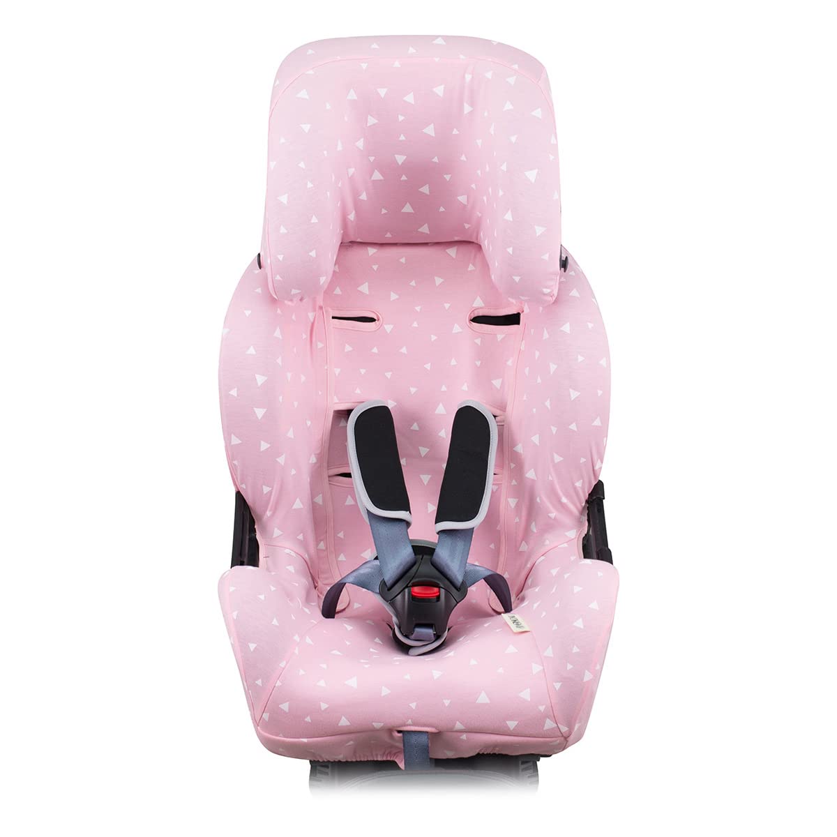 JYOKO Kids Baby car seat Cover Made Cotton Compatible with Klippa Kiss 2 and Klippan Plus (Pink Sparkles)