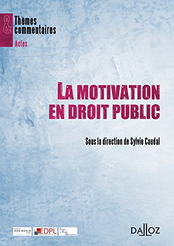 La  motivation en droit public