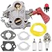 Fuel Li 545008042 545189502 Carburetor for Poulan Pro PP338PT PP033 PP133 PP333 Gas Trimmer Zama C1M-W44 33cc Carb with Tune-Up Kit primary