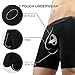 Separatec Men's 3 Pack Soft Modal Stylish Drop Needle Striped Boxer Briefs Underwear(L,Black)