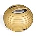 XBOOM Mini Portable Capsule Speaker with Rechargeable Battery and Enhanced Bass+ Resonator - Gold