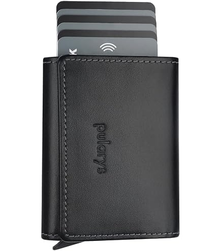 Amazon.com: PULARYS Mini Wallet RAVEN - Multifunckion Credit Card
