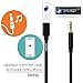iPhone 8 Aux Cord, DISDIM Lightning to 3.5 mm Headphone Jack Adapter Audio Stereo Spring [Extension to 5FT] Cable for iPhone 8 / 8 Plus/ X, iPhone 7 /7 Plus/ 6 to Car / Home Stereos,Support iOS 11