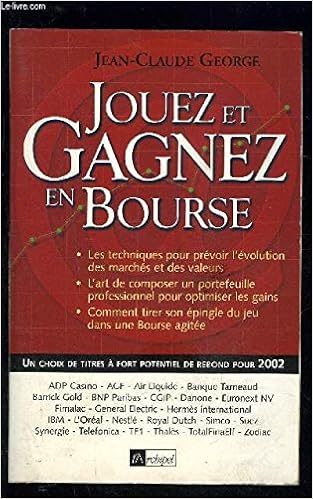 Amazon Fr Jouez Et Gagnez En Bourse George Jean Claude Livres Amazon Fr Jouez Et Gagnez En Bourse George Jean Claude Livres