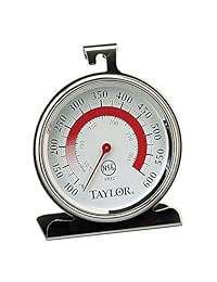 Taylor Servicio de Alimentos Classic Series Large Dial Termómetro, Oven 2, Plateado