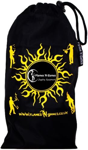 Flames 'N Games Metallic leather Juggling balls set of 5 - Image 5