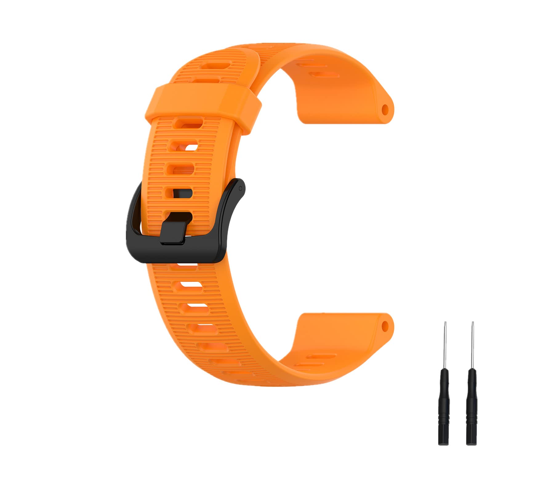 Muovrto Replacement Strap for Garmin Forerunner 945/935,Silicone Watch Band Strap for Garmin Fenix 5/Approach S60/Fenix 6
