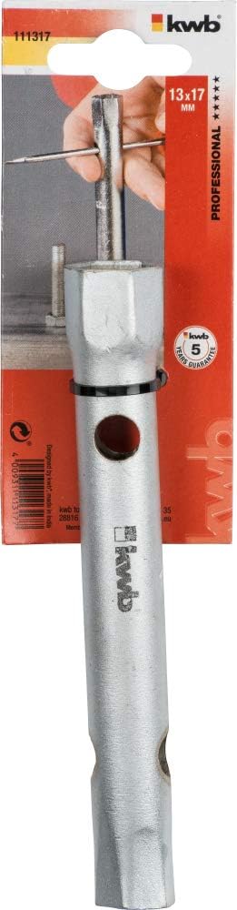 kwb 11-1317 Pipe socket wrench 13 x 17 mm, Silber