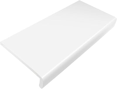 Eurocell 150mm White UPVC Window Board Capping 2.5m 9mm Thick Plastic Sill Cover