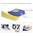 IKSTAR Therapeutic Design Contour Memory Foam Bed Pillow for Side Sleepers and Neck Pain,Orthopedic Hypoallergenic Sleep Pillow White King Size 25x14.5x4.3(Lower) x4.7(Higher) inches