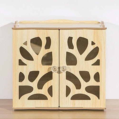 EFGUFHC Thickened jewelry box, Multi-layer Free combination Locker, Large Creative Desktop Cosmetics Dust Stand organizer,Jewelry box organizer-K 261724cm(10x7x9inch)