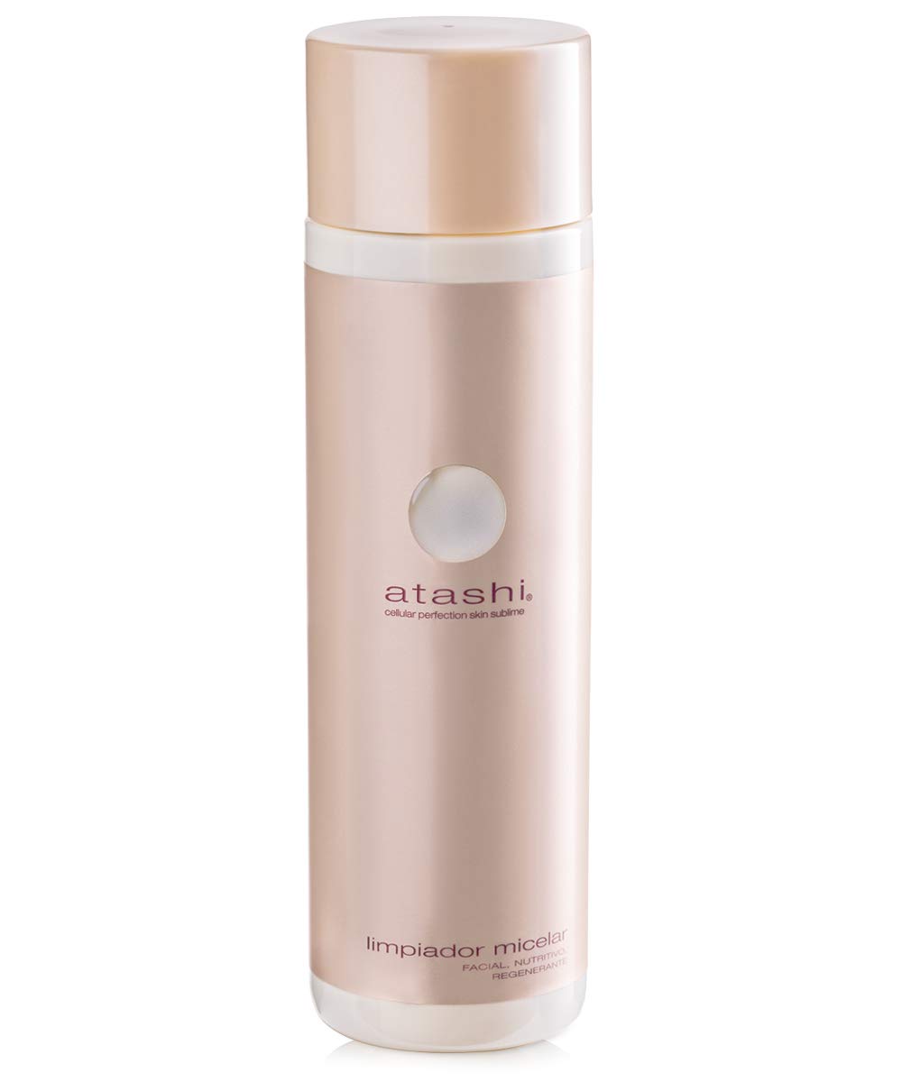 Atashi | Micellar Cleansing Water | with Edelweiss ECO Extract, Vitamin C and Glycolic Acid | for All Skin Types | 250ml