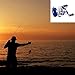 Isafish Baitcasting Reels Conventional Inshore and Offshore Saltwater and Freshwater Fishing Reels Baitcaster Blue Color