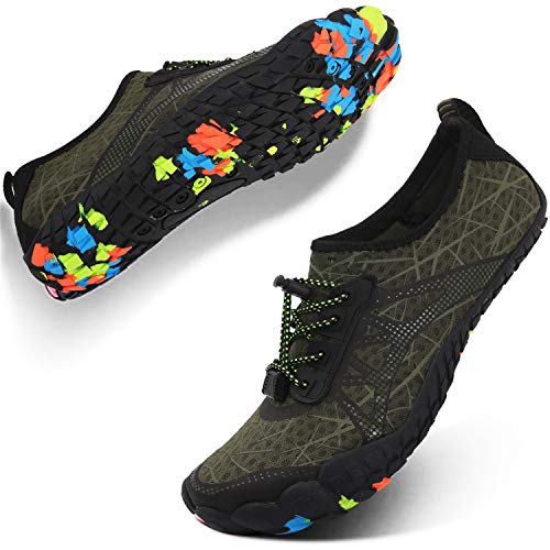 Spesoul Womens Mens Water Sports Shoes Outdoor Quick Dry Barefoot Athletic Aqua Shoe for Beach Swim Pool Surf Diving Yoga