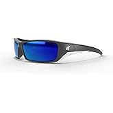 EDGE Reclus Polarized Safety Glasses, High Impact Rated Z87.1+ Tested, Non-Slip Protective Eyewear, Lightweight Sunglasses
