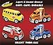 Kid Galaxy Jumbo Soft and Squeezable Fire Truck. Toddler Light and Sound Effects Emergency Vehicle