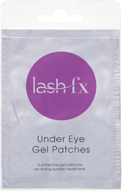 Lash FX Under Eye Gel Patches - Lint Free Lash Pads 12 works, Purple, 2 count (Pack of 6)
