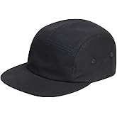 COOLSOME 5 Panels Hat Basic Daily Wear Flat-Bill Cap
