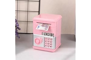 Money Bank Password Piggy Bank Mini ATM Cash Coin Money Box