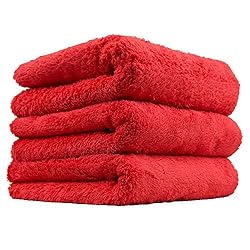 See Chemical Guys MIC35106 Happy Ending Edgeless Microfiber Towel, Red (16 in. x 16 in.) (Pack of 6) Details