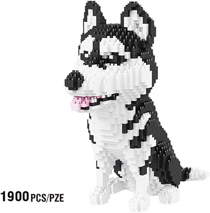 Sxpc Husky Sibérien Chien Animal Animal Modèle 3d 1900 Pcs