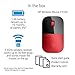 HP Wireless Mouse Z3700, Red (V0L82AA#ABL)