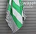 Swan Comfort 100% Cotton Pestemal Turkish Bath Towel, 39