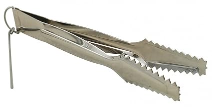 Al Akbar Premium Quality, Tong-Hookah Accessory,Size-6 Inch,Color-Silver(New)