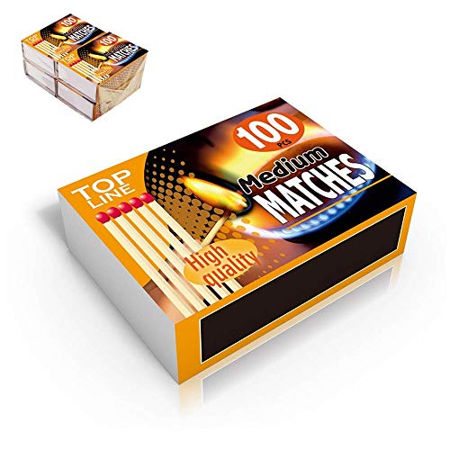 Hepoluz 5929393 – Fiammiferi grandi, 4und)