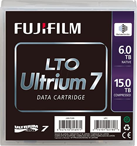 FUJI 16456574 LTO7 Ultrium7 15TB RW Data Cartridge