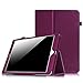Dragon Touch E97 Folio Case - Fintie Premium Vegan Leather Cover with Stylus Holder for Dragon Touch E97 9.7-Inch Android Tablet PC, Purple