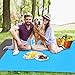 Aitbay Sand Free Beach Blanket, Waterproof Blanket Mat - Quick Drying Compact Sand Proof Outdoor Picnic Beach Mat for Travel, Hiking, Camping, Music Festival with Storage Bag + 4 Stakes (82