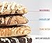 Pro Supps MYCOOKIE Delicious Soft Baked Protein Cookie, Snickerdoodle, 18g Protein, 7g Sugar, Gluten-Free, No Trans Fat, Healthy On-The-Go Snack, 12 ct, Net Wt 1.94 oz.