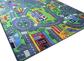 Spiel Und Spass Lernteppich Kinder Teppich Strassenteppich