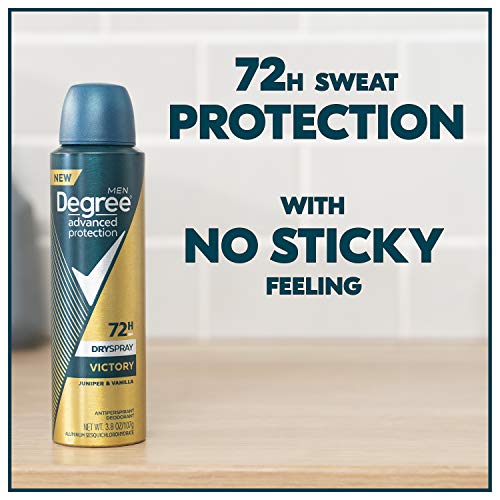 Degree Antiperspirant Deodorant Spray 72 HR Wetness Protection Victory