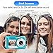 Waterproof Digital Camera Full HD 2.7K 48 MP Underwater Camera Video Recorder Selfie Dual Screens 16X Digital Zoom Flashlight Waterproof Camera for Snorkeling