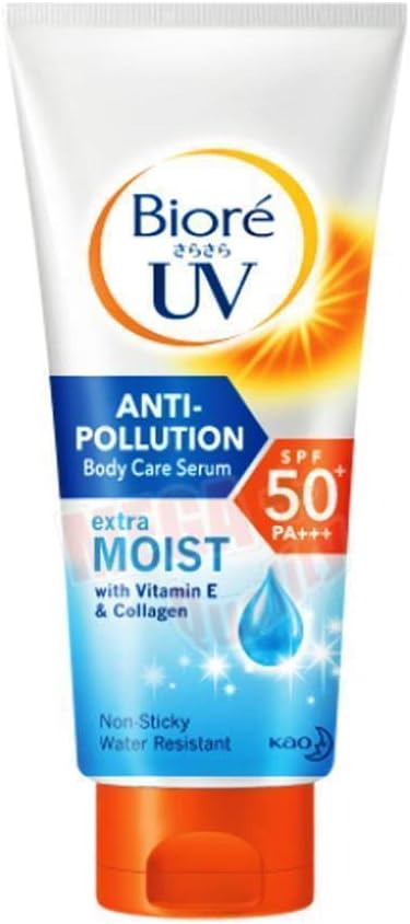 biore anti pollution body care serum