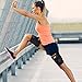 Thigh Support, Adjustable Compression, Thigh Brace Hamstring Wrap with Anti-Slip Silicone Strips for Men and Women Prevent Leg Sprains, Strains, Tendonitis Injury, Promote Recovery