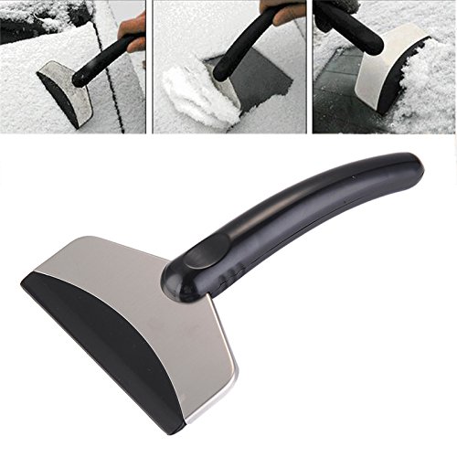 Fablcrew Mini-ijskrabber voor auto, ijskrabber voor voorruit, met handvat - Afbeelding 5