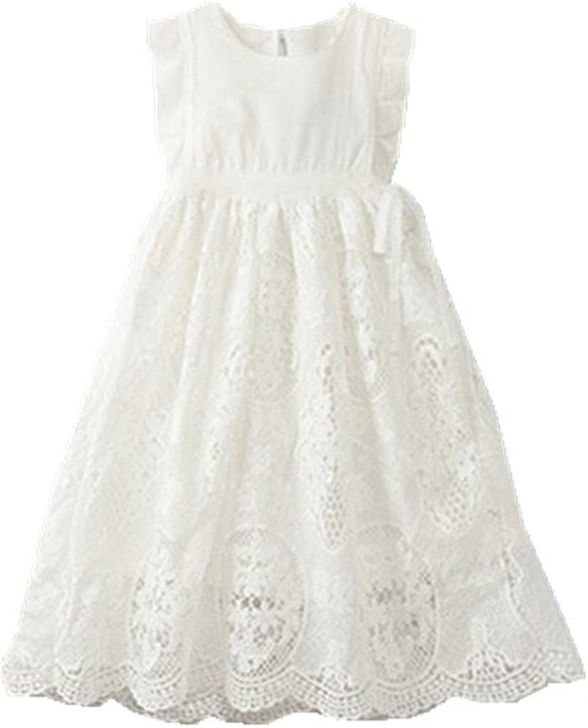vintage white lace dress