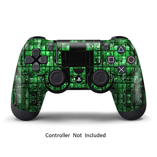 Skins for PS4 Controller - Decals for Playstation 4 Games - Stickers Cover for PS4 Slim Sony Play Station Four Controllers PS4 Pro Accessories PS4 Remote Wireless Dualshock 4 Skin - Green Digicamo