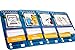 NEATLINGS Chore Cards Self-Care Deck ● 34 Self-Care Chores & 21 Ticket Cards ● Reward & Responsibility ● Dark Blue