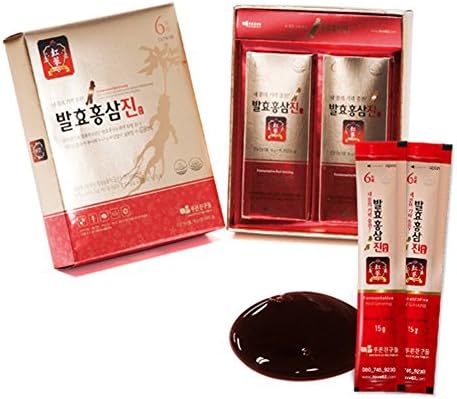 Fermented Red Ginseng Extract, 30 Pouches