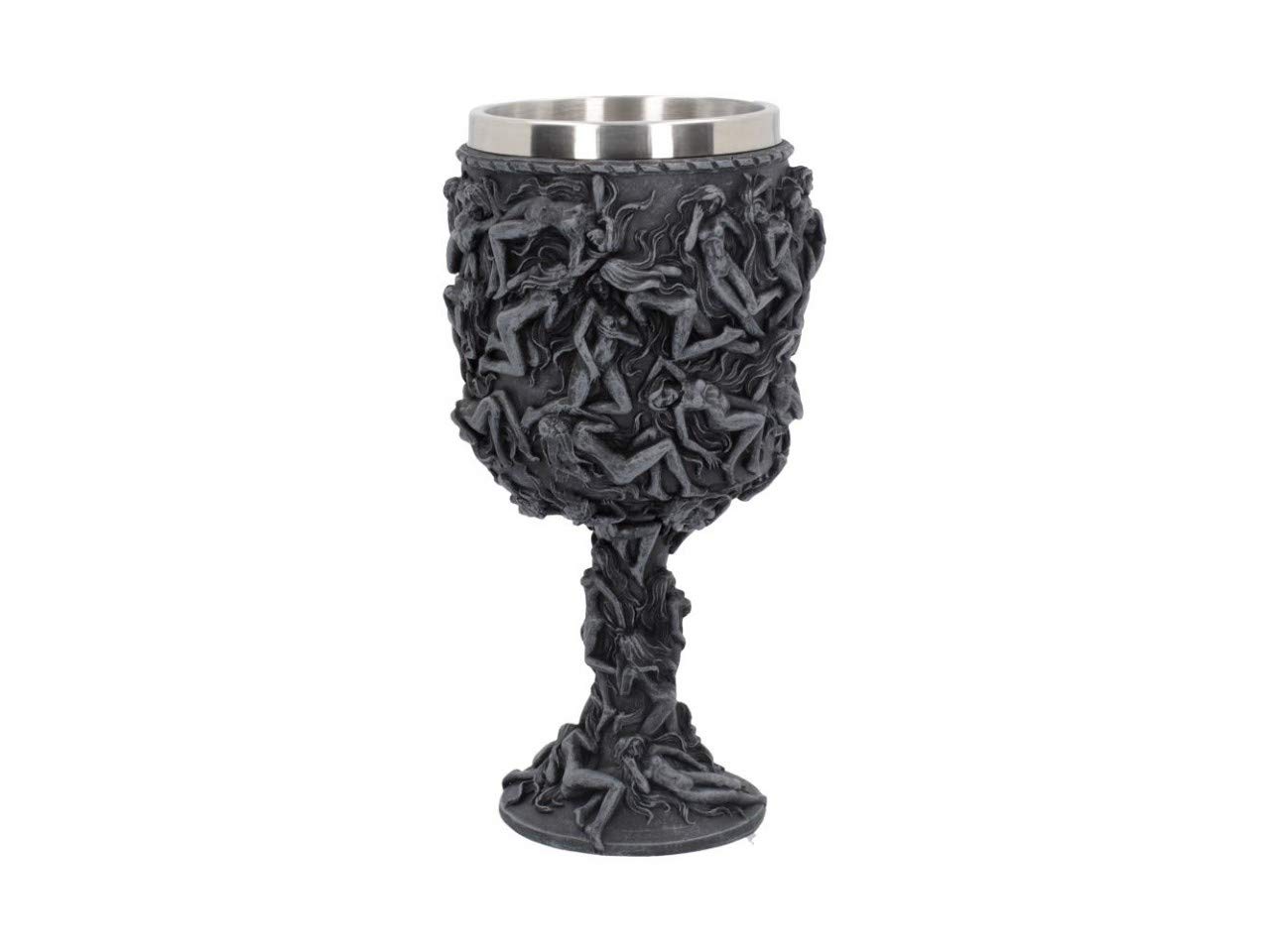 Nemesis Now Hells Desire Goblet 20cm, Resin, Grey, One Size