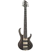 Ibanez BTB606 Standard 6-String Bass Guitar, Rosewood Fingerboard, Transparent Gray