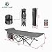 ALPHA CAMP Oversized Camping Cot Supports 600 lbs Sleeping Bed Folding Steel Frame Portable with Carry Bagthumb 1